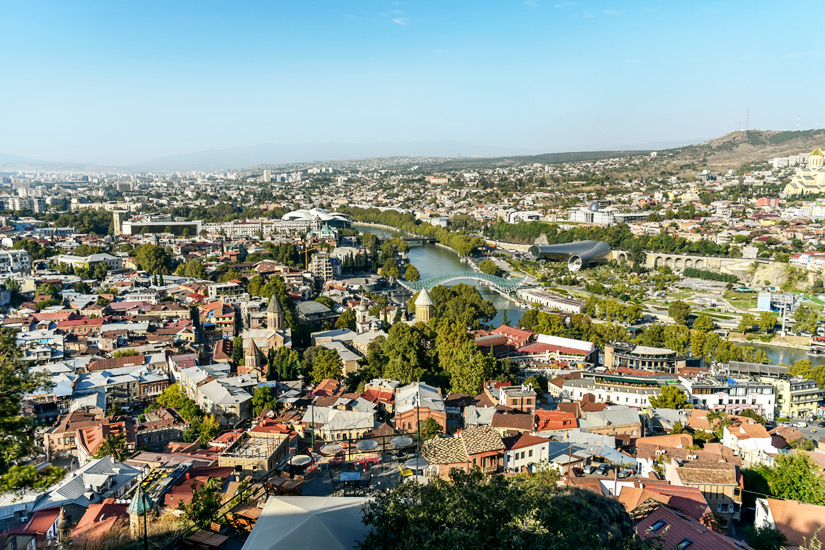 Blick auf Tiflis