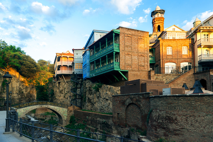 Entlang der Feigenbaumschlucht spazieren
