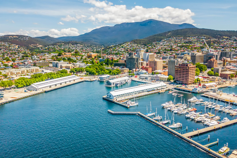 Hafen-von-Hobart