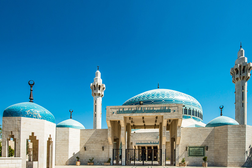 Koenig-Abdullah-Moschee-in-Amman