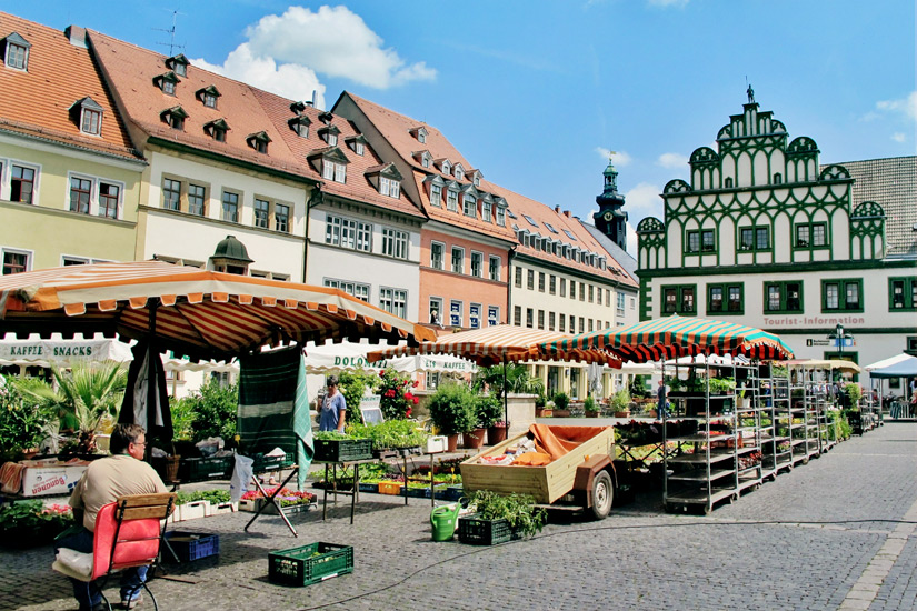 Marktplatz-in-Weimar