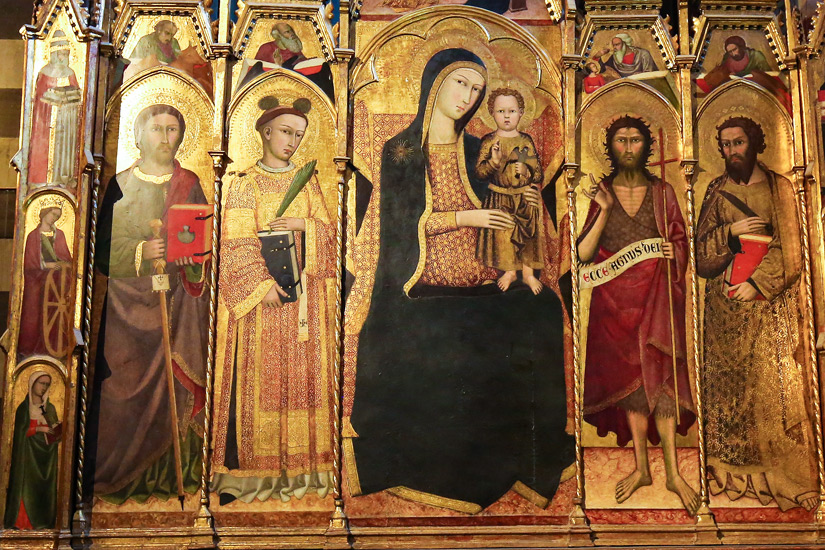Baptisterium-Siena-Malerei