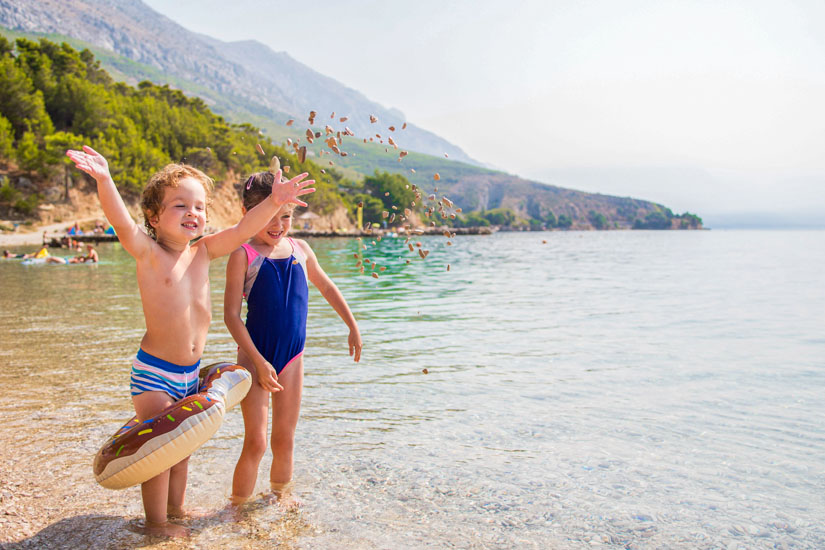 Kinder-Badeurlaub-Kroatien
