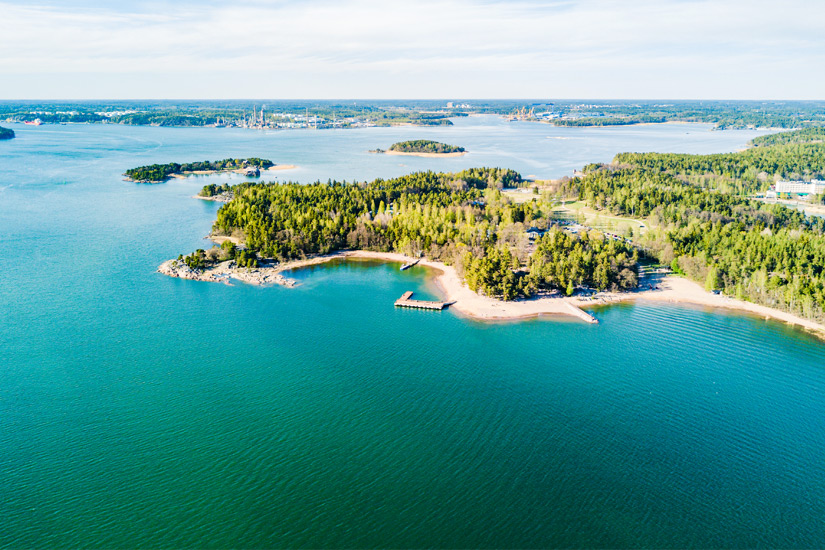 Insel-Ruissalo-Finnland