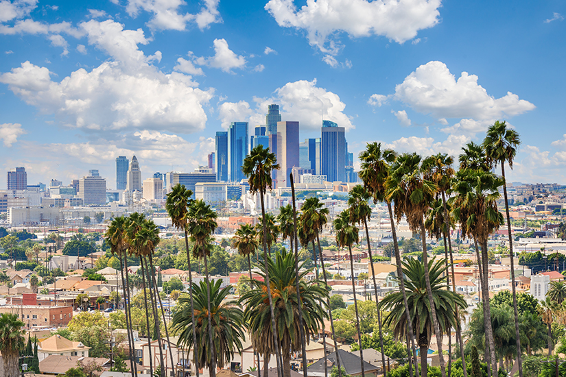 Stadtbild-von-Los-Angeles
