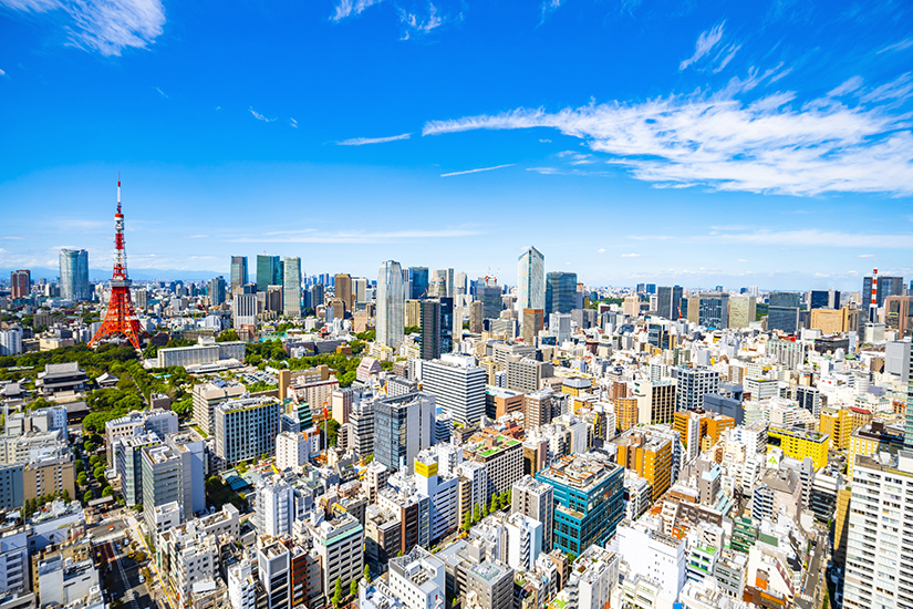 Tokio-aus-der-Vogelperspektive