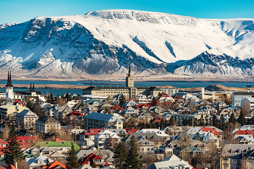 Reykjavik-im-Winter