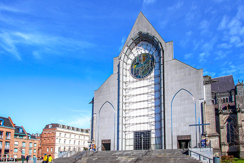 Lille-Blick-auf-die-Kathedrale