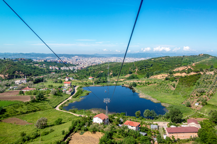 Seilbahn-im-Nationalpark-Dajti