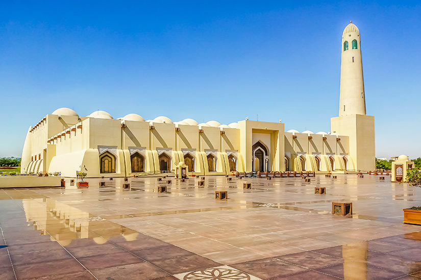 Doha-Die-Grosse-Moschee-spiegelt-sich