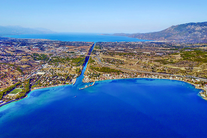 Der Kanal von Korinth