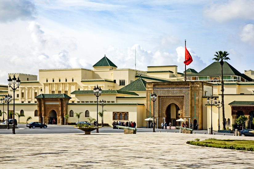 Koenigspalast-in-Rabat