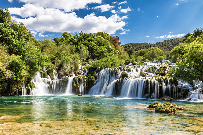 Wasserfall-im-Krka-Nationalpark