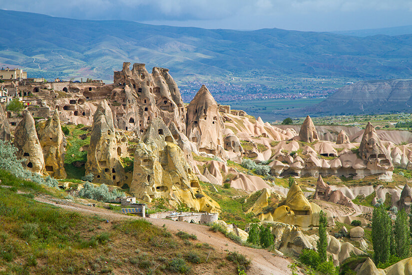 Kappadokien-Hoehlen