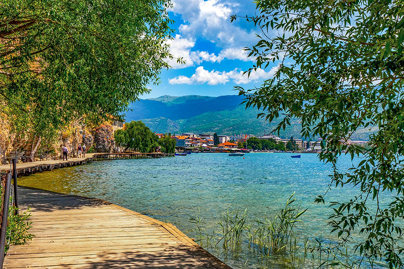 Balkan Nordmazedonien Ohridsee