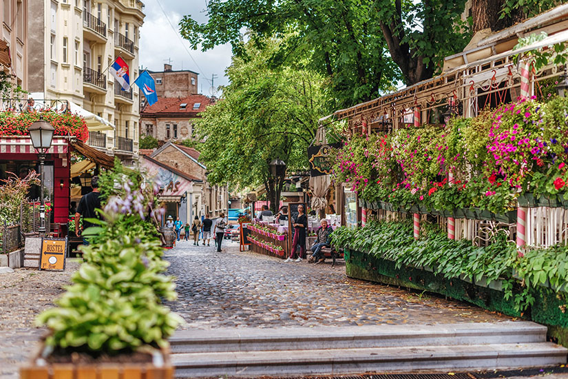 Balkan Serbien Belgrad