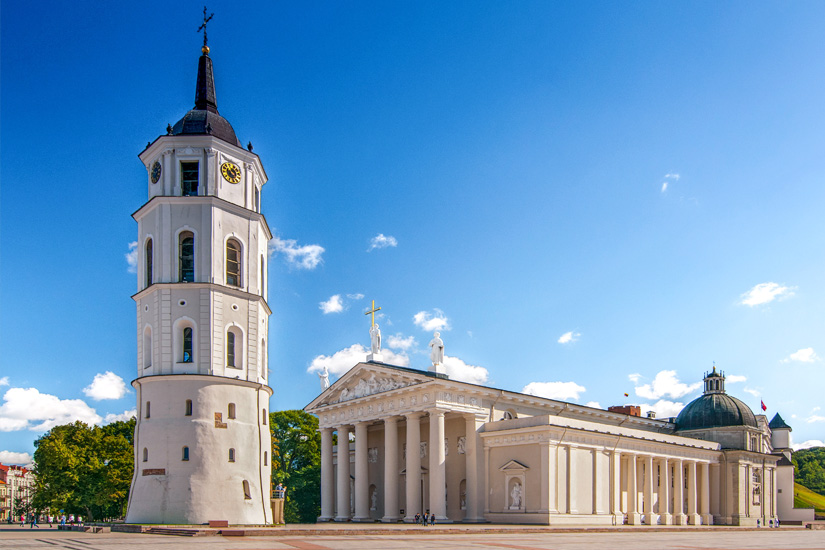 Litauen Vilnius Kathedrale Stanislaus Ladislaus