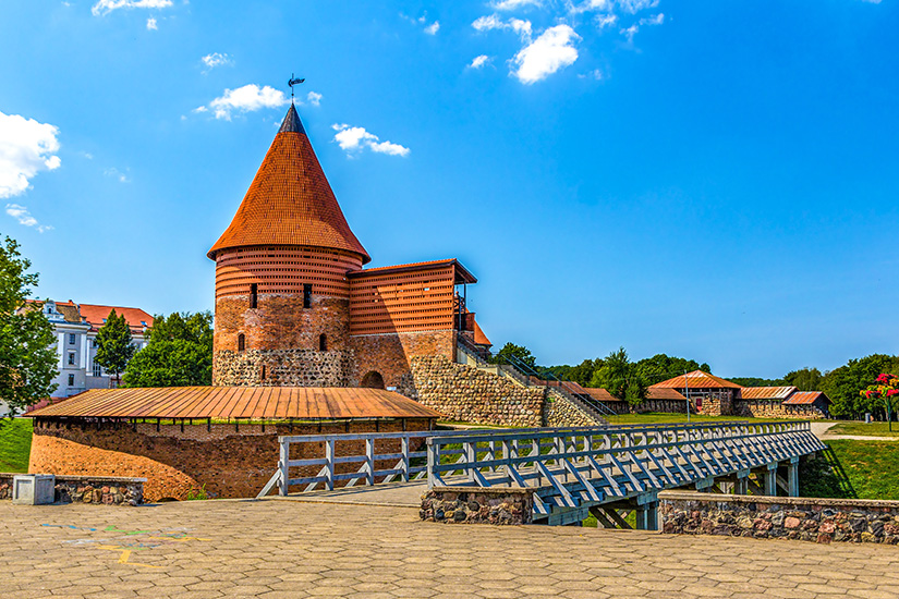 Litauen Burg Kaunas