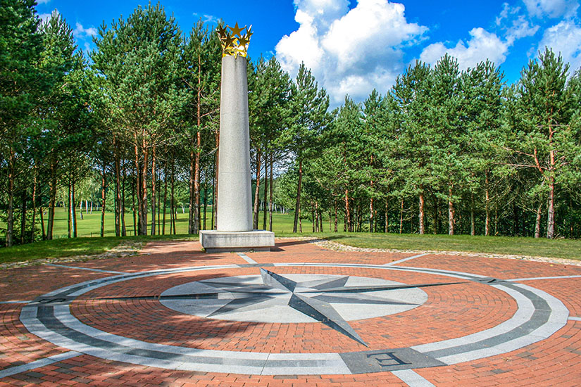 Litauen Geografischer Mittelpunkt