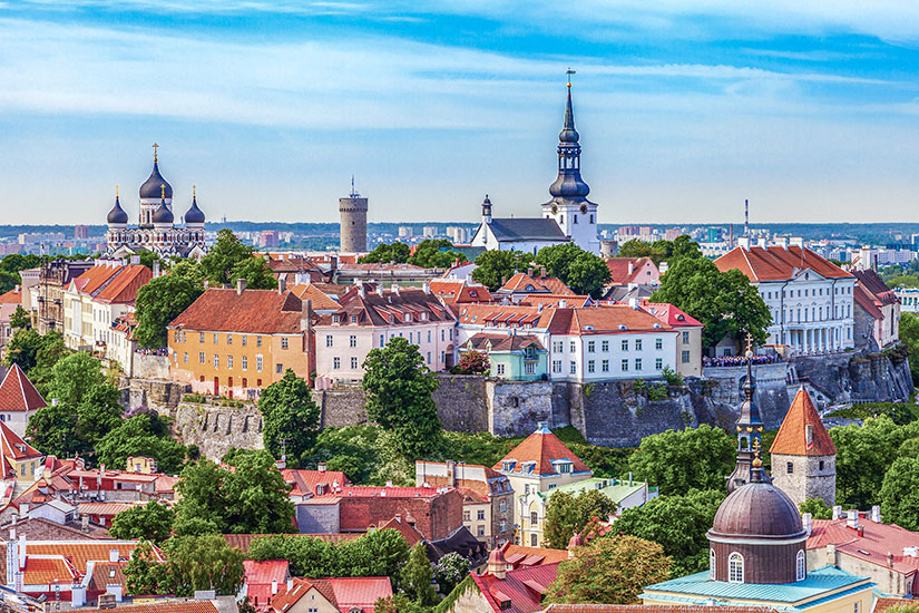 Estland Tallinn Stadtmauer