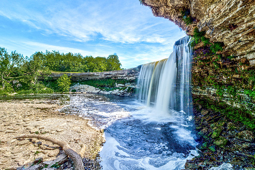 Estland Wasserfalll Jaegala