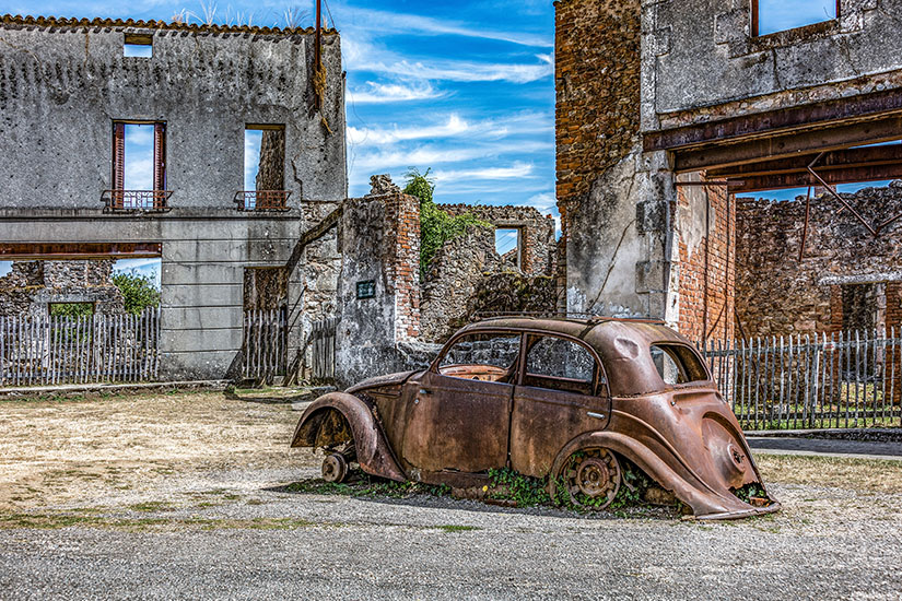 Geisterstadt Oradour sur Glane