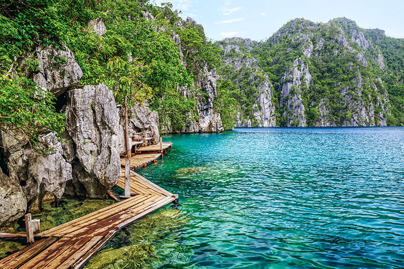 Philippinen Kayangan Lake