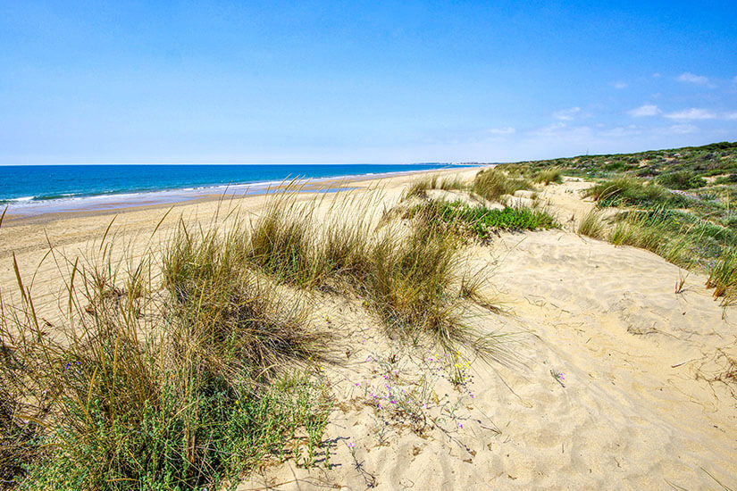 Strand in Huelva