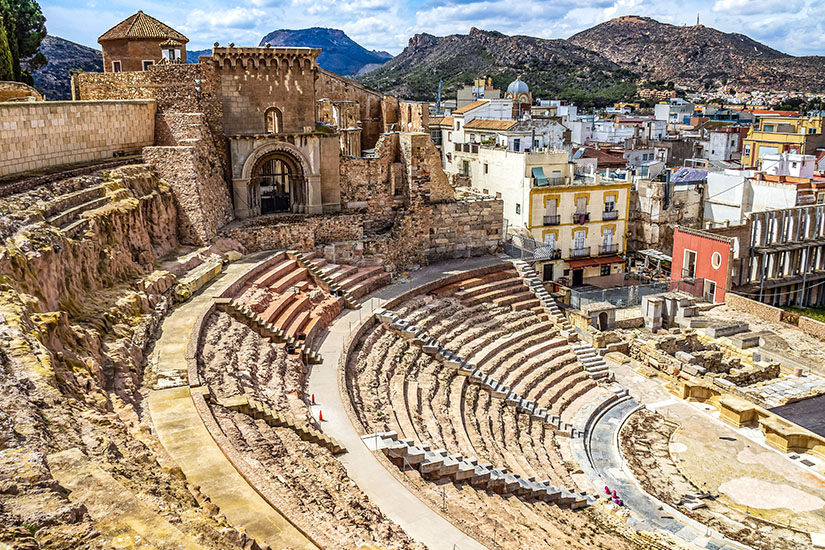 Cartagena Ruinen Amphitheater