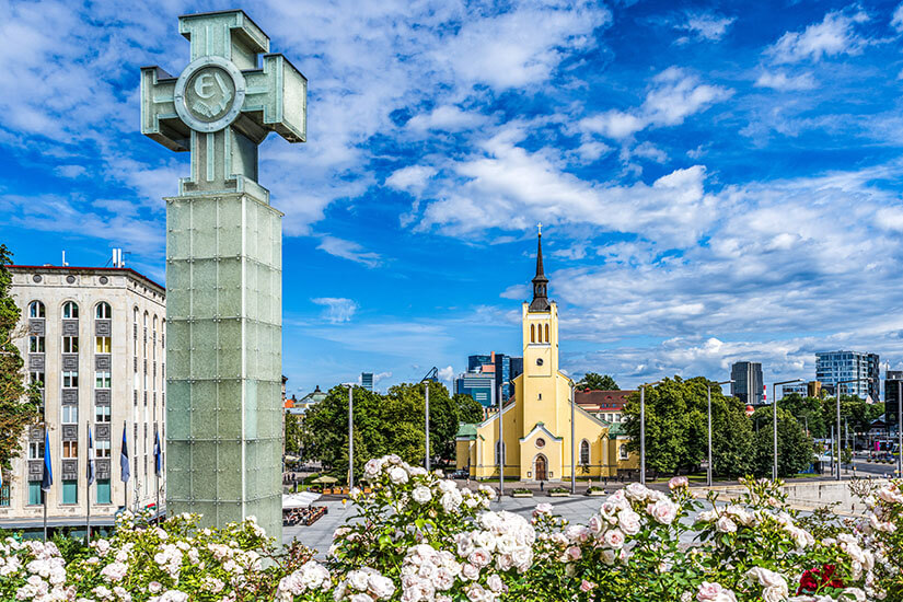 Baltikum Tallinn Denkmal