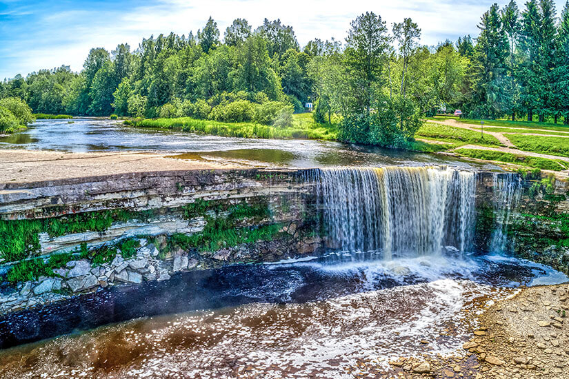 Baltikum Jagala Wasserfall
