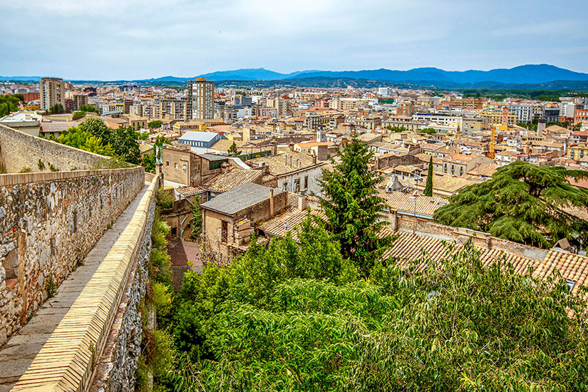 Girona Stadtmauer