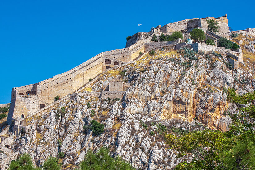Die Palamidi-Festung in Nafplio