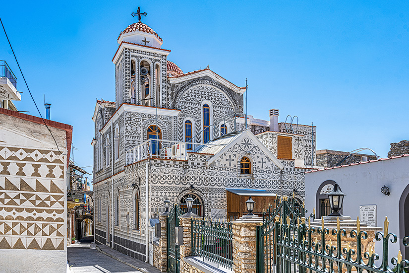 Chios Pyrgi Kirche