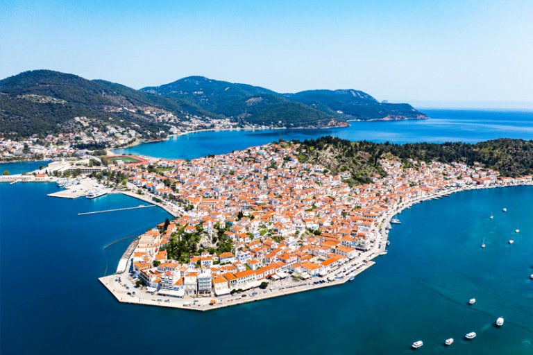 Insel Poros (Griechenland) Strände & Sehenswürdigkeiten