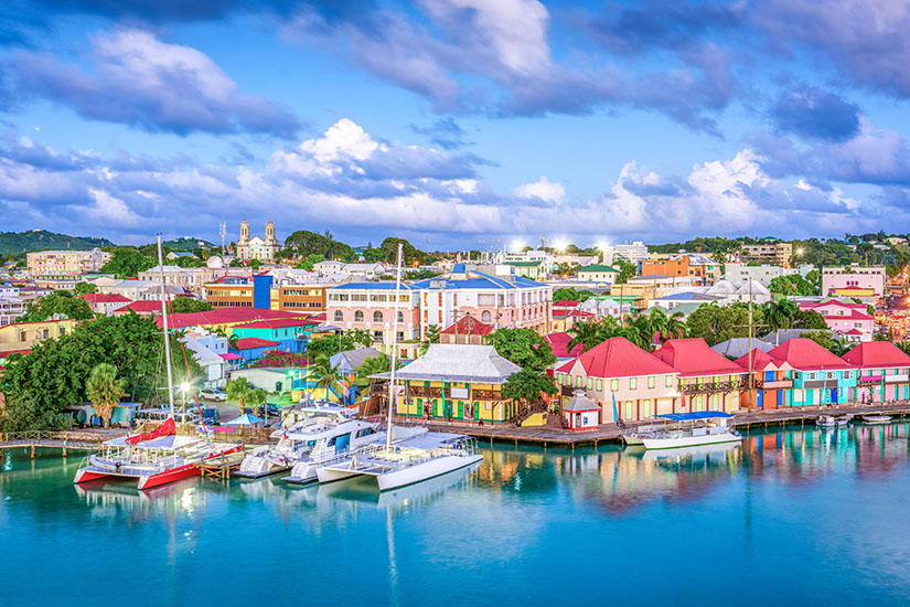 Antigua und Barbuda Hafen