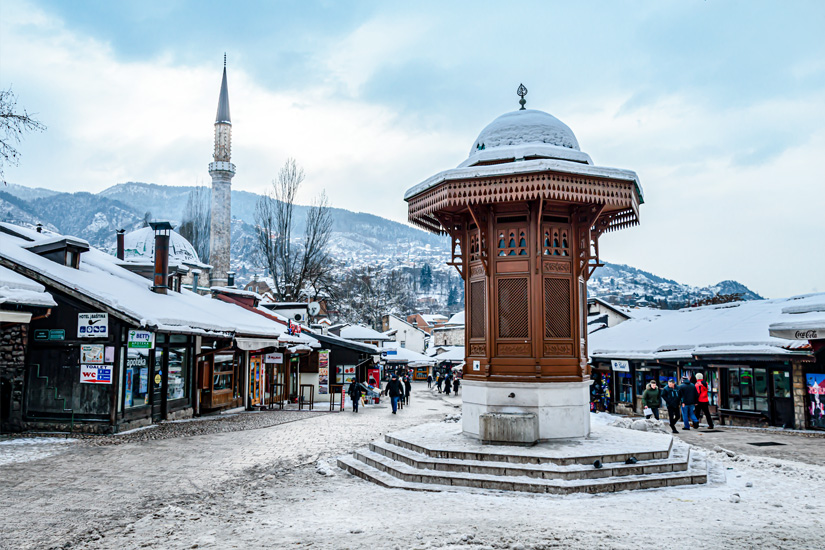 Winterurlaub mit Kindern Sarajevo