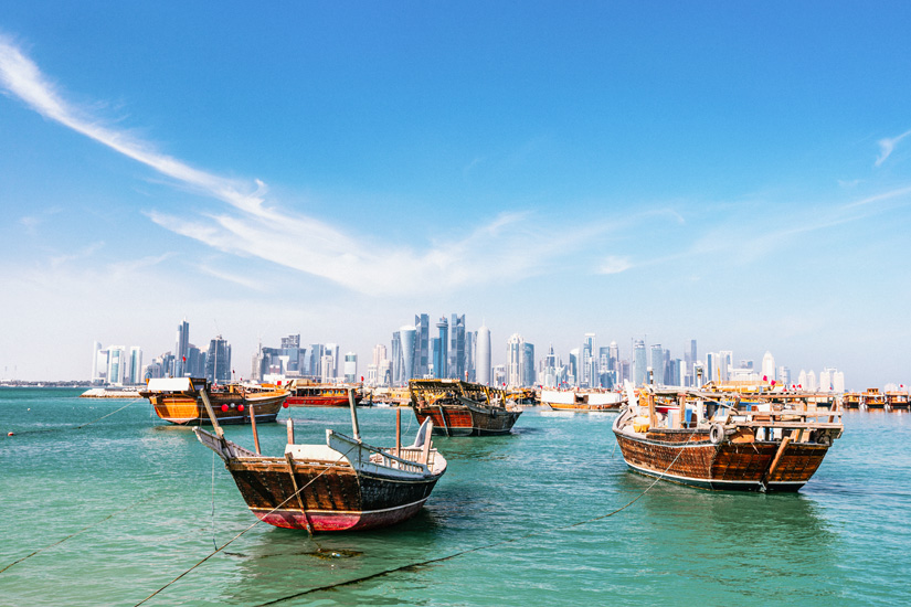Katar Doha Hafen