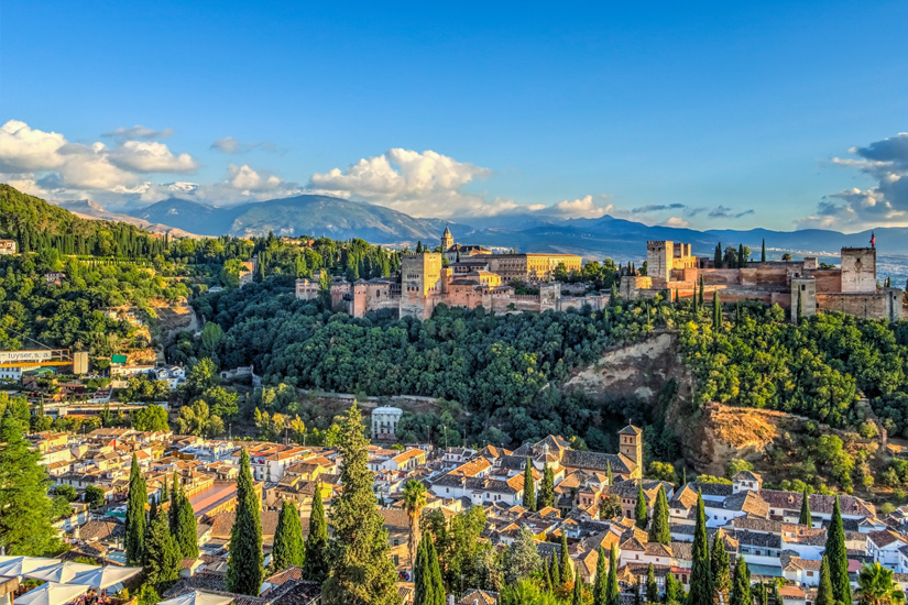 Die Alhambra in Granada