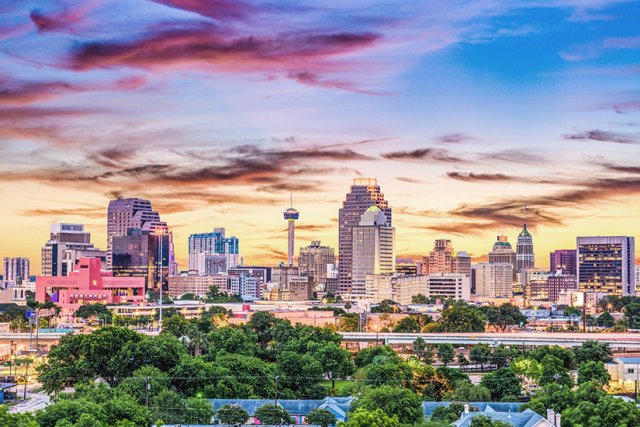 San Antonio in Texas Fort Alamo, River Walk & mehr