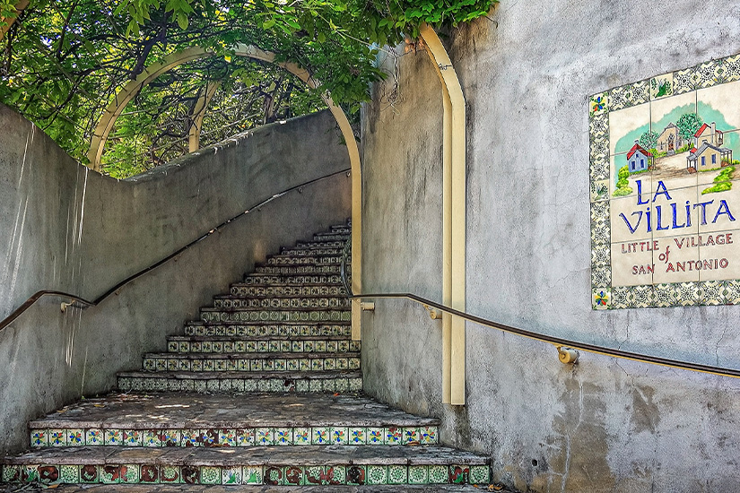 Treppe in La Villita