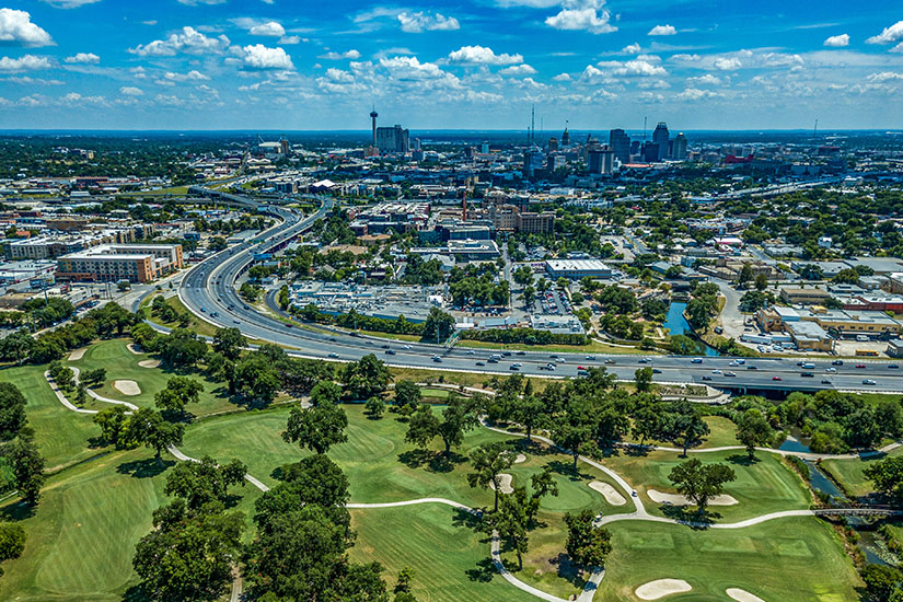 Golfplatz in San Antonio