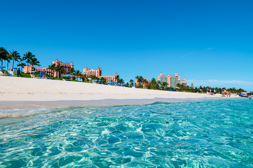 Cabbage Beach auf den Bahamas