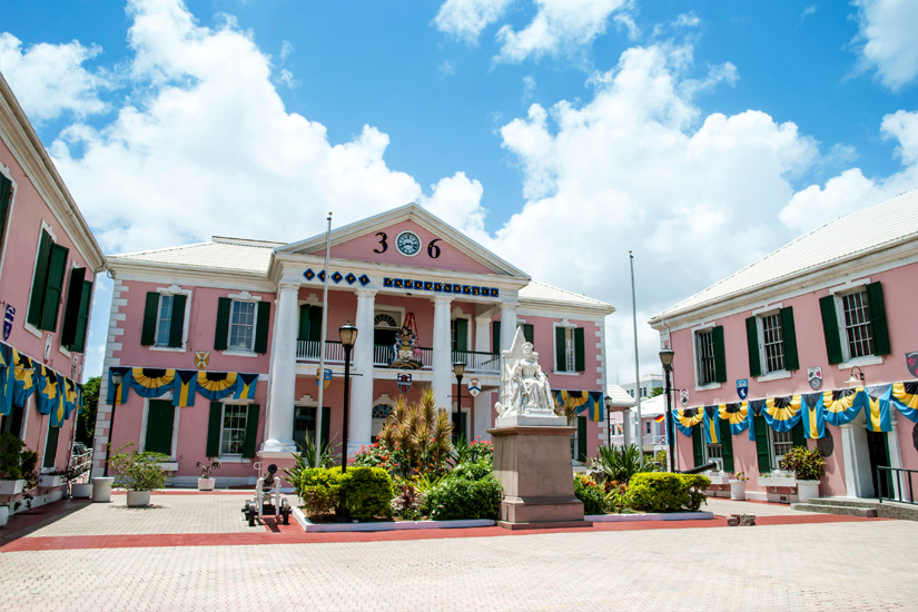 Parliament Square in Nassau