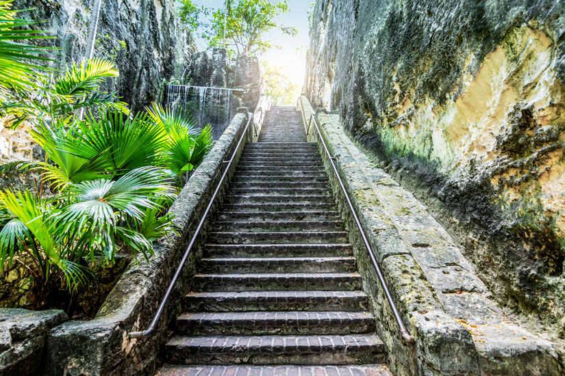 Queens Staircase in Nassau