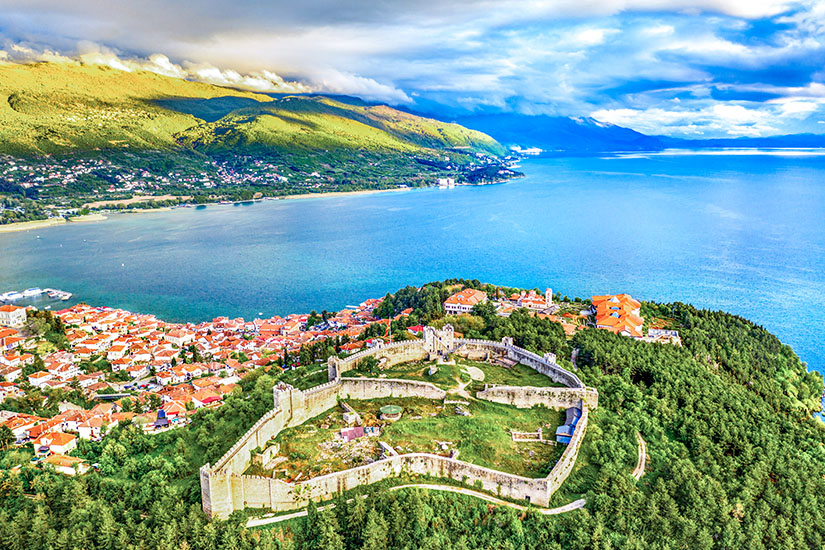 Festung in Ohrid