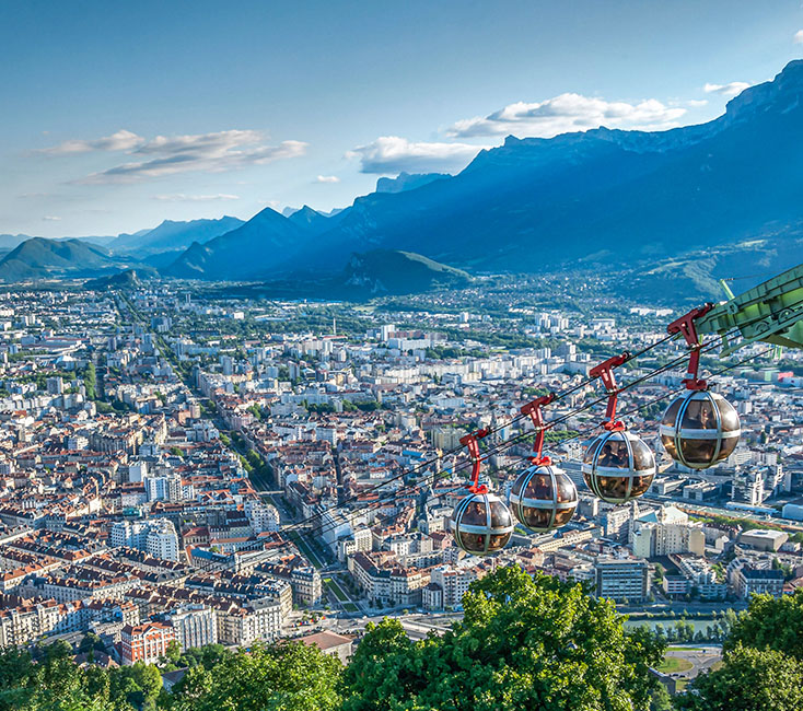 Grenoble Berge, Kultur & Wintersport in Frankreich