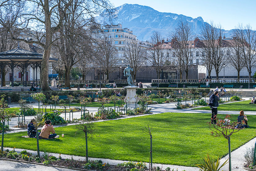 Grenoble Jardin de Ville