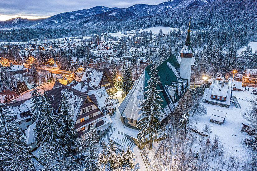 Zakopane Kurort Ski Fahren In Der Polnischen Tatra Zakopane Kurort Ski Fahren In Der Polnischen Tatra