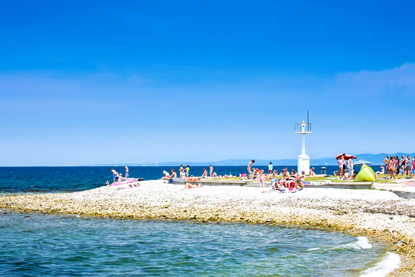 Svetilnik Beach in Izola